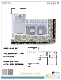 $599,000 | 588 East San Lorenzo Road, Unit 104, Palm Springs, CA 92264