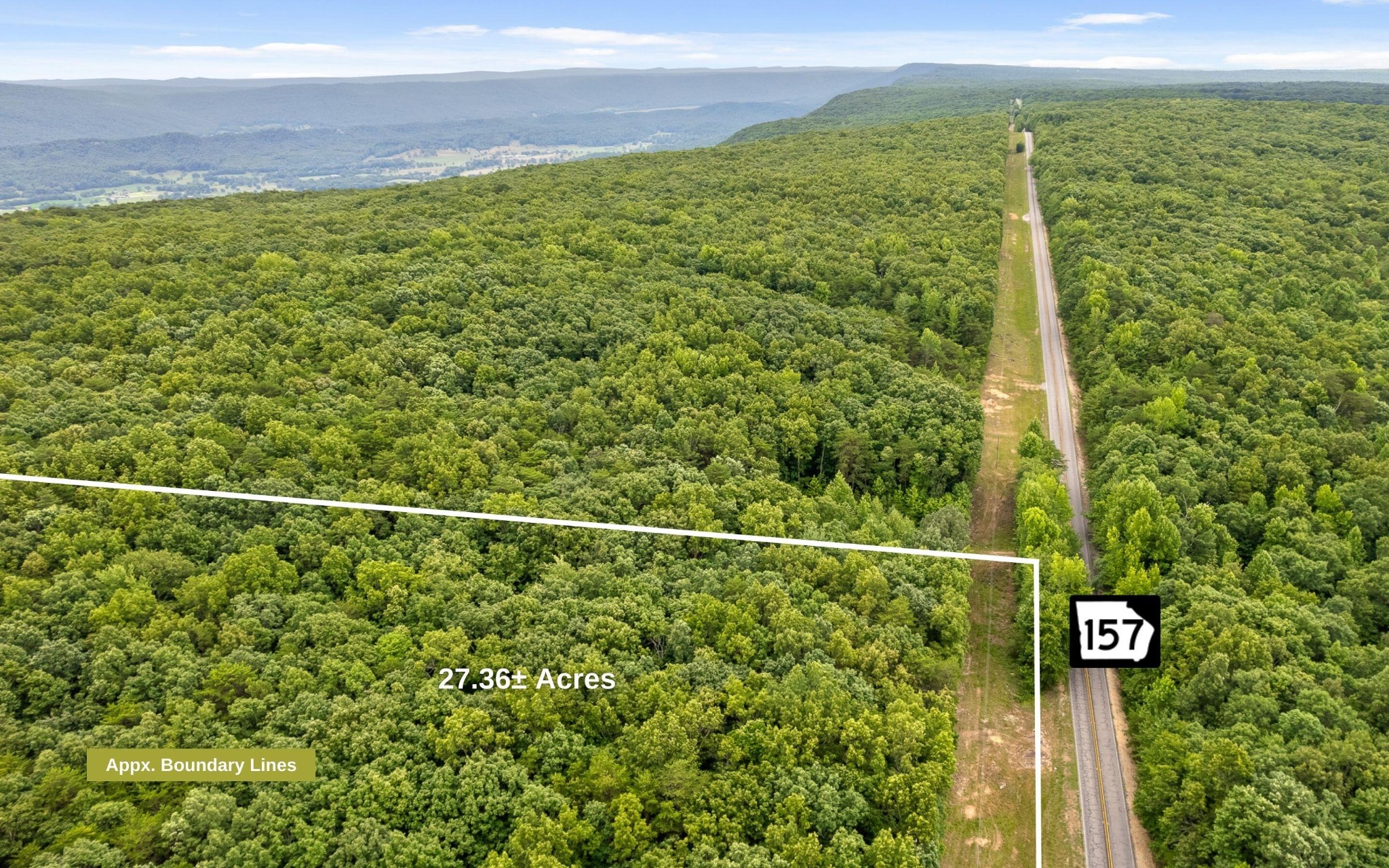 27 Highway 157 Rising Fawn, GA 30738 - Photo 11 of 24 a view of a green field with a view of the background