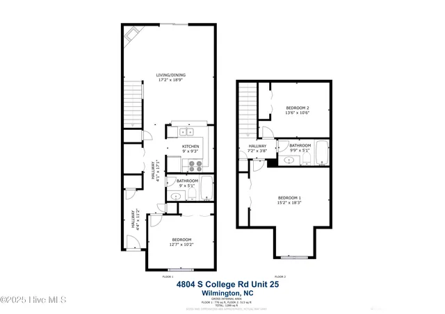 $1,550 | 4804 South College Road, Unit 25, Wilmington, NC 28412