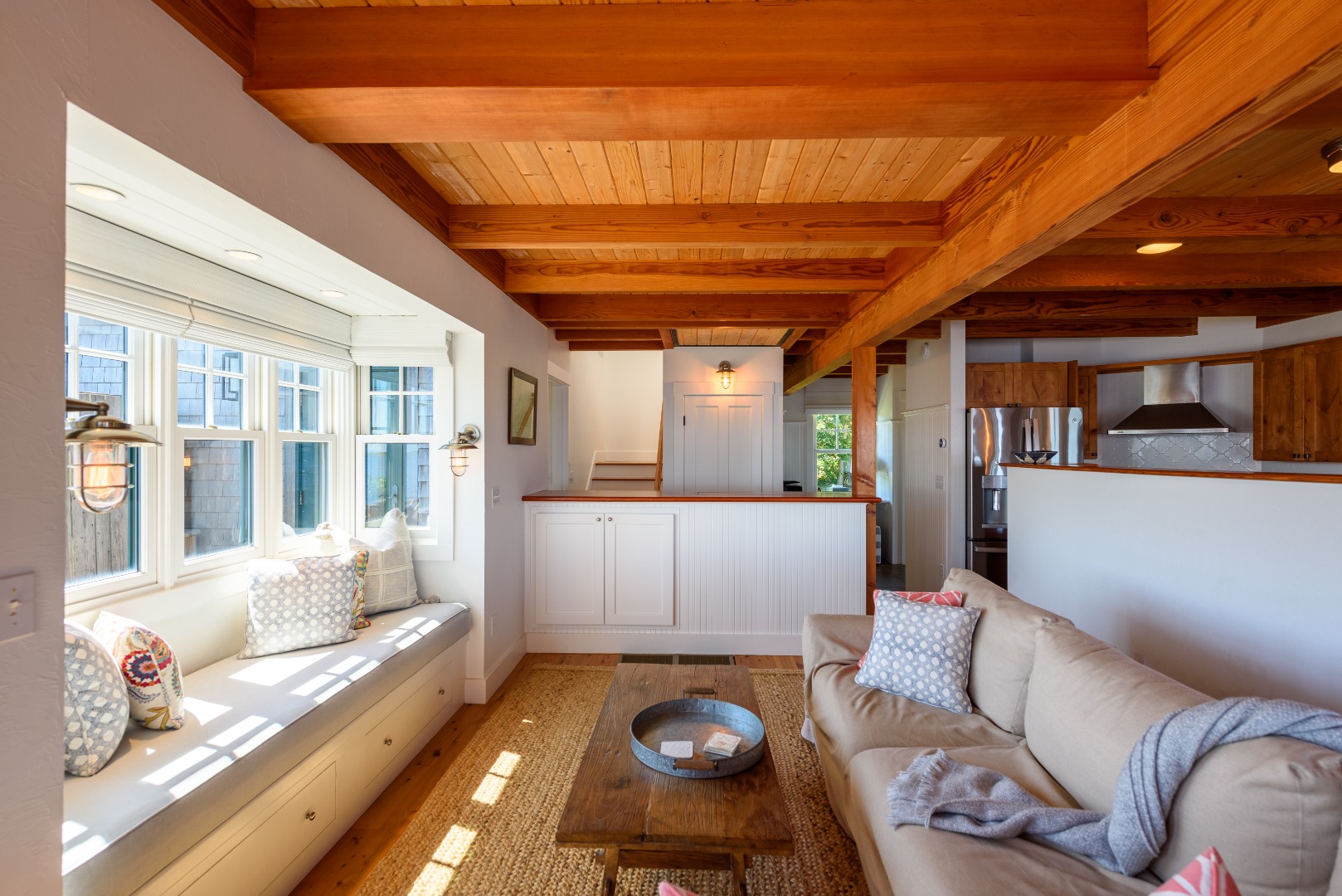 25 The Boulevard Edgartown, MA 02539 - Photo 10 of 40 a living room with furniture and a table