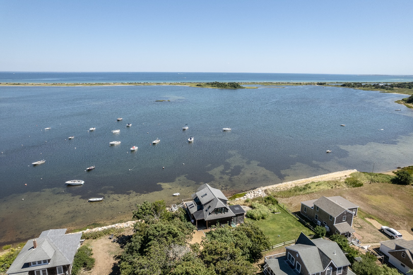 25 The Boulevard Edgartown, MA 02539 - Photo 36 of 40 a view of outdoor space and ocean