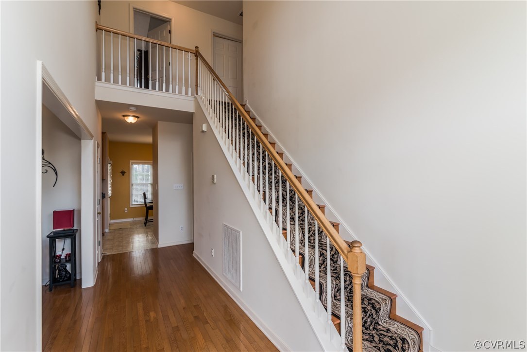 15842 Sandwave Road Chester, VA 23831 - Photo 14 of 40 Hardwood floors and pretty stairway! Great for pro