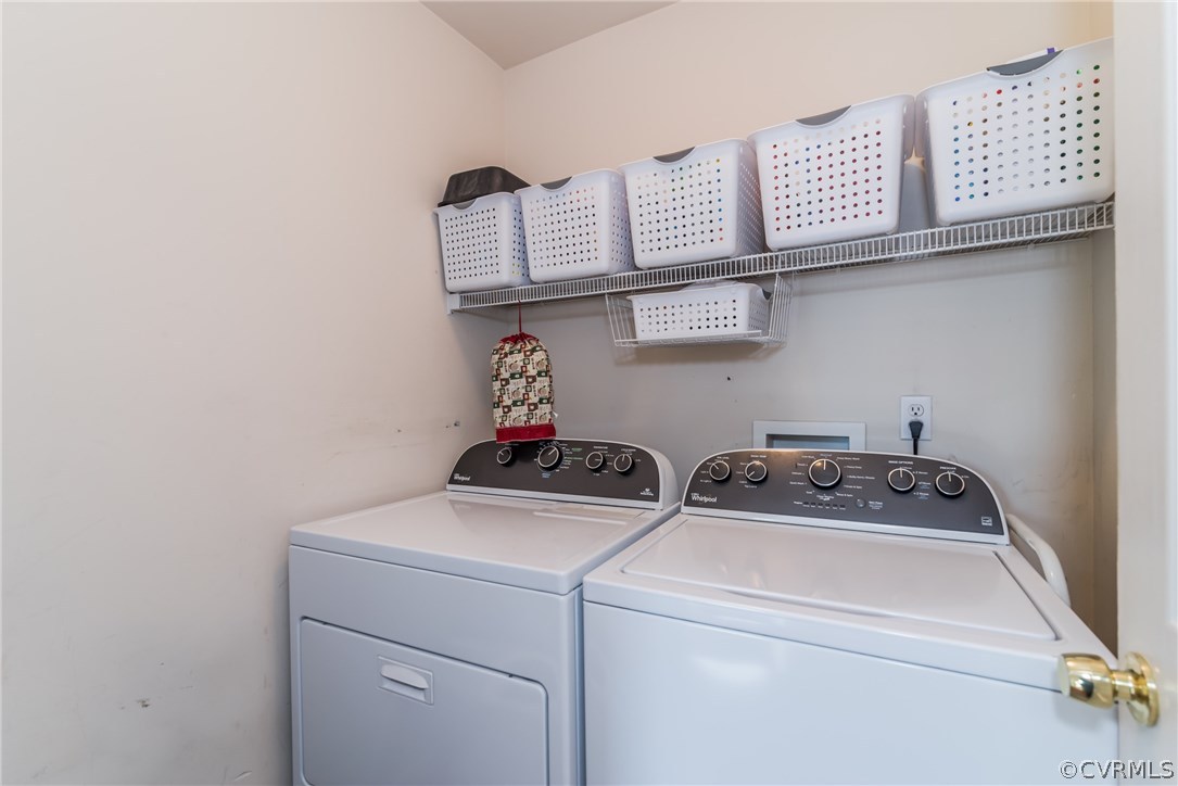 15842 Sandwave Road Chester, VA 23831 - Photo 38 of 40 Laundry room with shelves