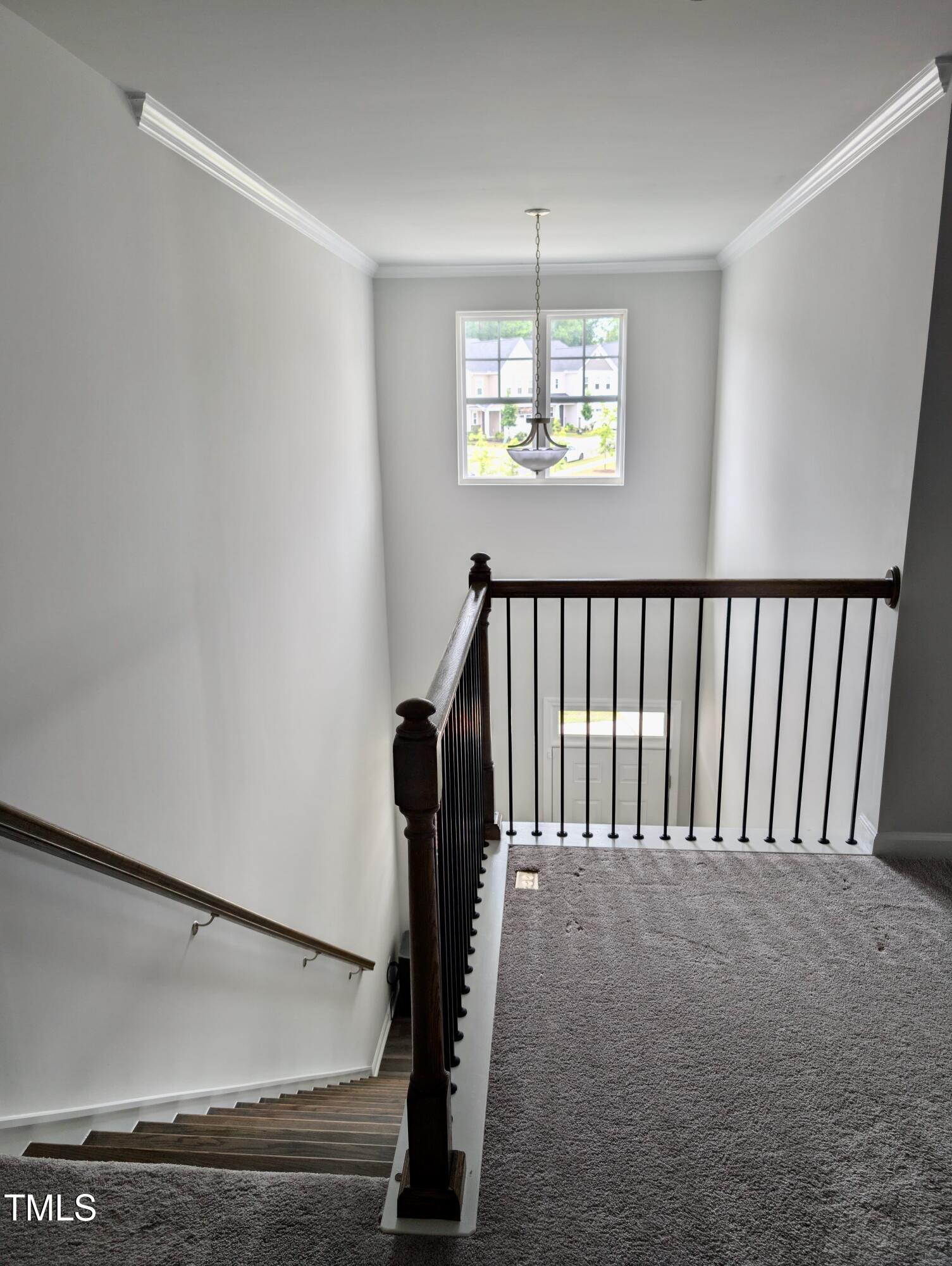 3300 Star Gazing Lane Durham, NC 27703 - Photo 17 of 31 a view of hallway with windows