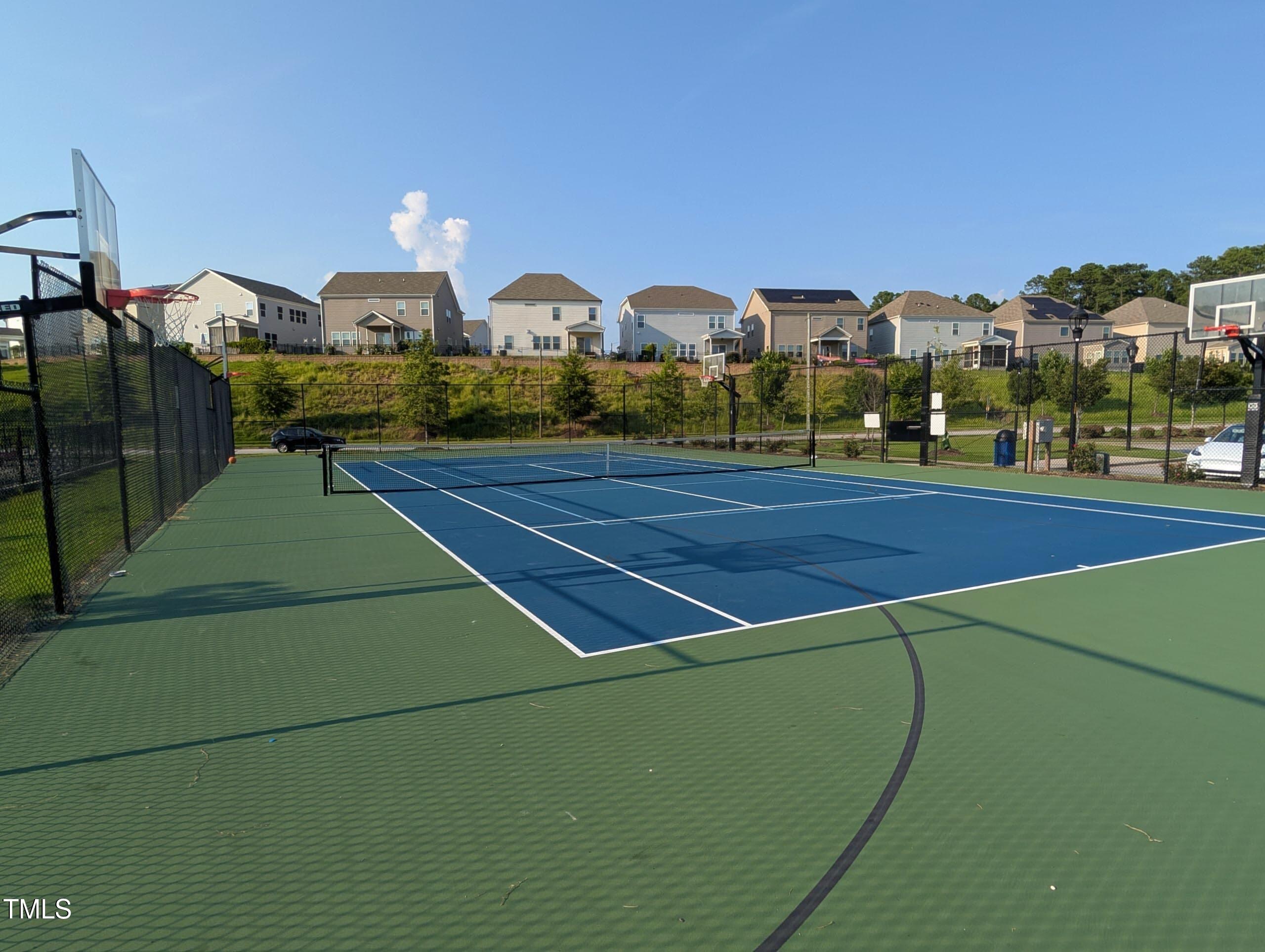 3300 Star Gazing Lane Durham, NC 27703 - Photo 22 of 31 a view of a tennis court