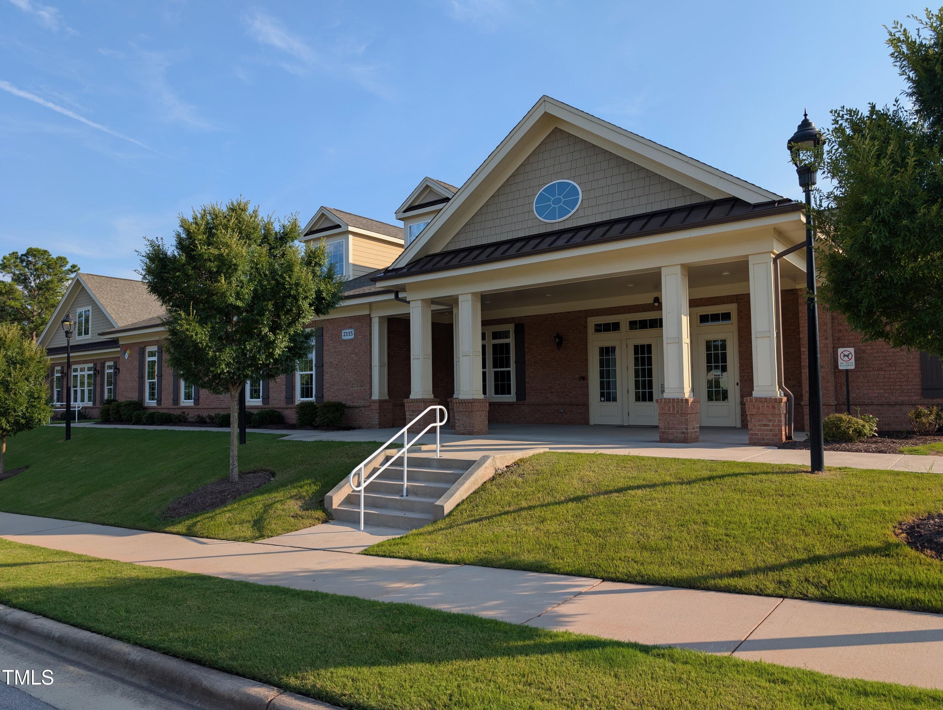 3300 Star Gazing Lane Durham, NC 27703 - Photo 30 of 31 a front view of a house with a yard