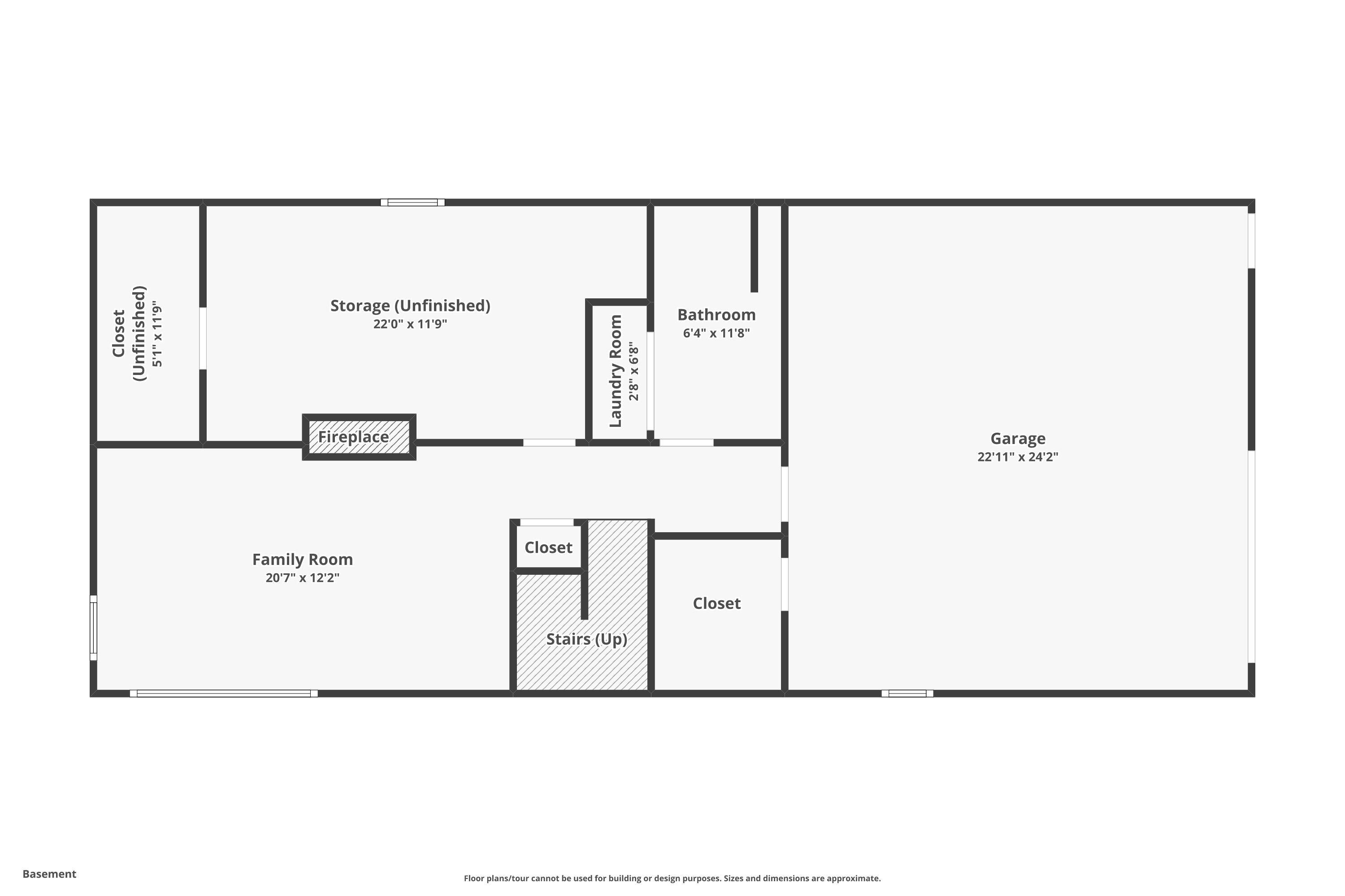 851 Linden Street Cleveland, WI 53015 - Photo 33 of 34 Floor Plan Lower