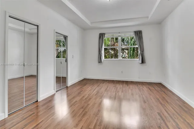 wooden floor in a empty room