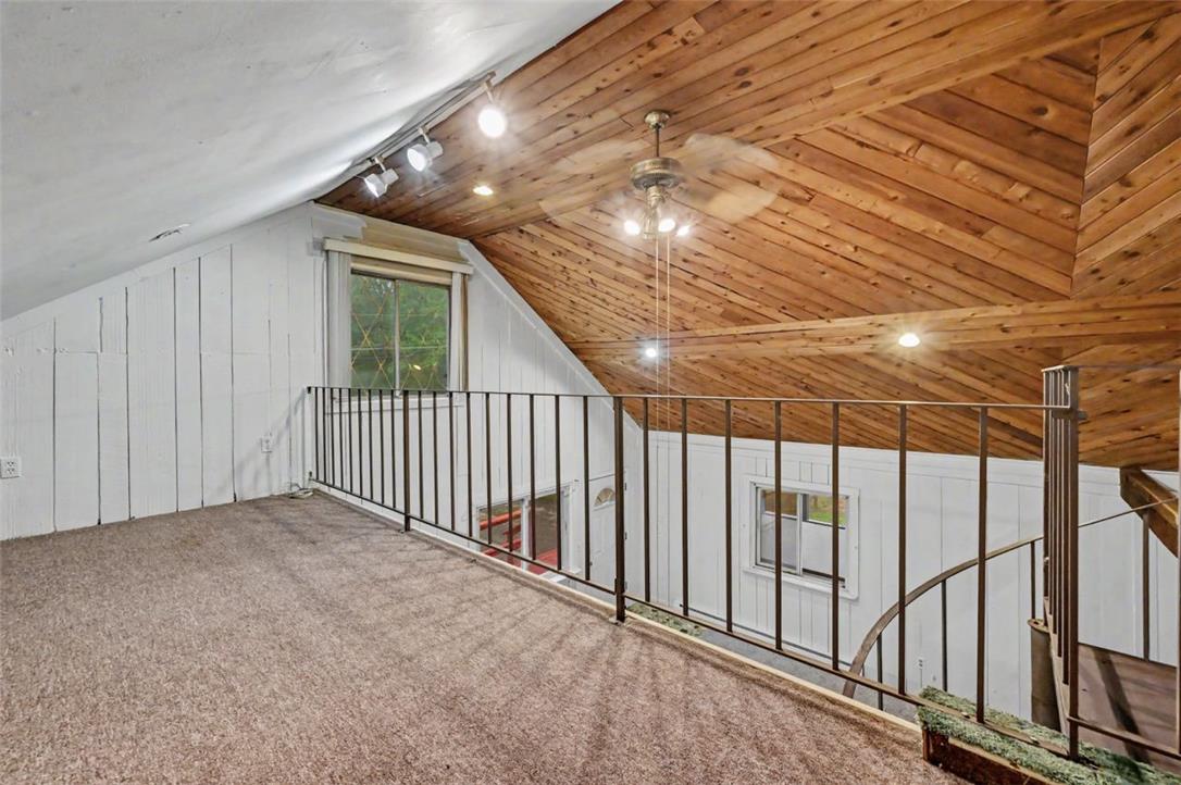 3331 Aspen Road Kunkletown, PA 18058 - Photo 39 of 50 The 2nd Loft is situated over the Kitchen/Dining Area below and features carpet, track lights and 1st floor views.