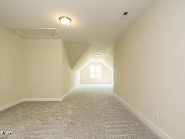 a view of empty room