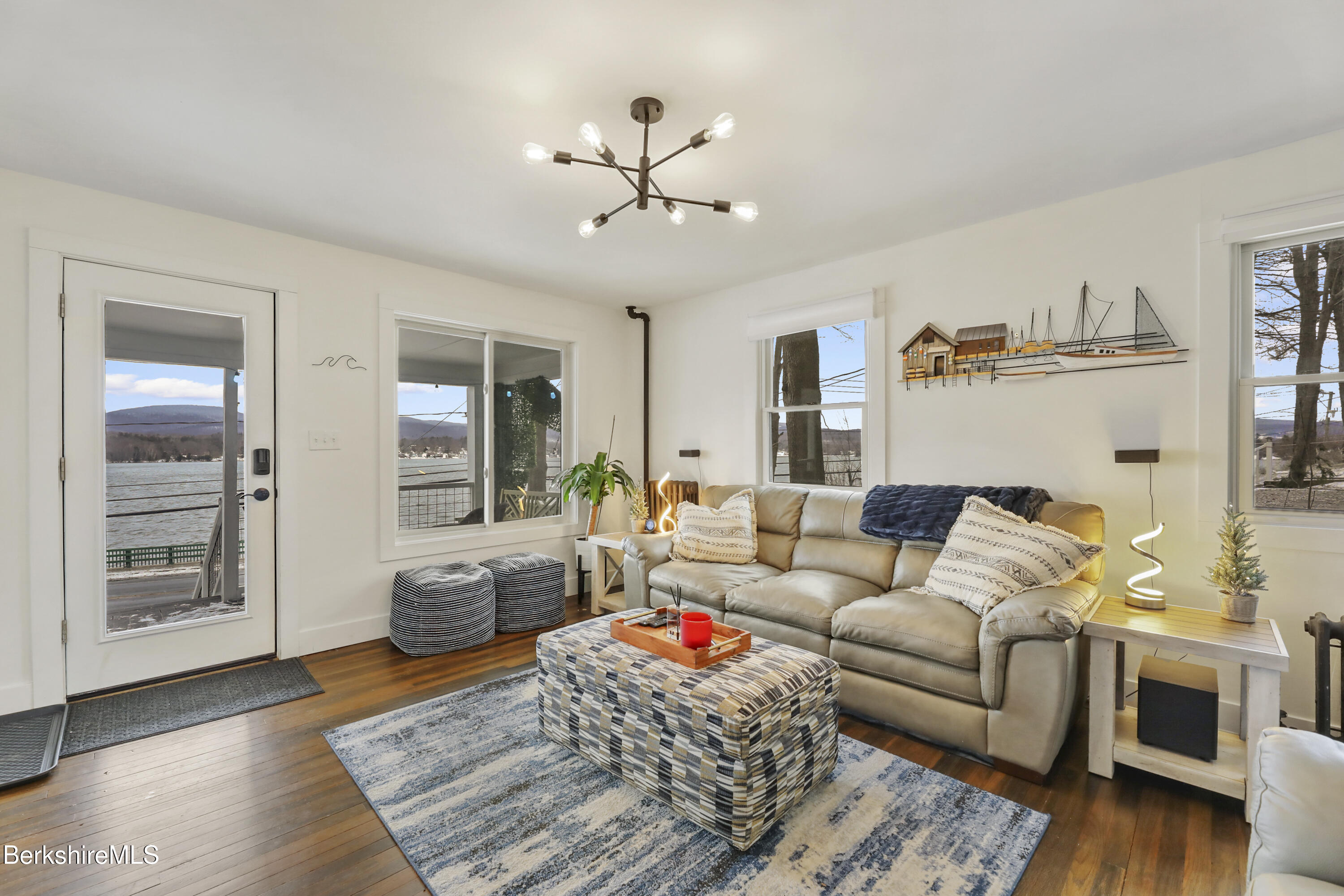 1526 North Street Pittsfield, MA 01201 - Photo 9 of 20 a living room with furniture and a fireplace