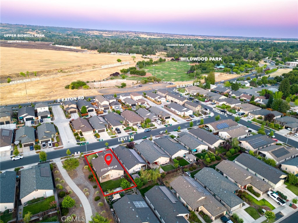 2775 Levi Lane Chico, CA 95973 - Photo 5 of 34 an aerial view of residential building with outdoor space