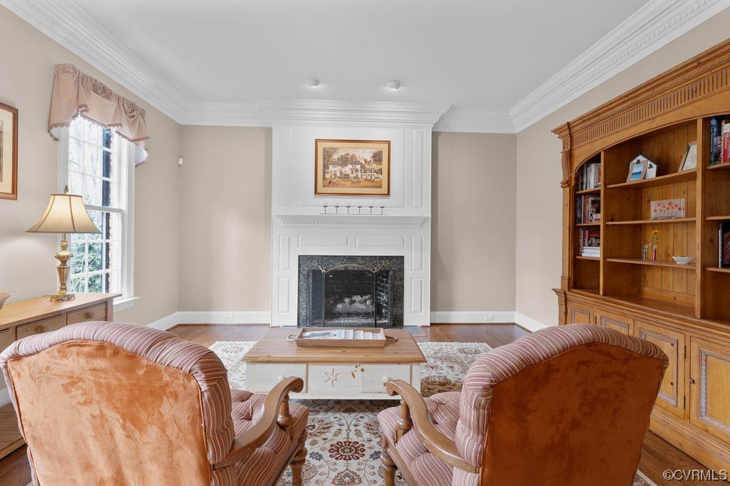 11010 Reeds Landing Road Midlothian, VA 23113 - Photo 18 of 50 Formal living room with FP