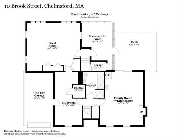 $825,000 | 10 Brook Street, Chelmsford, MA 01824