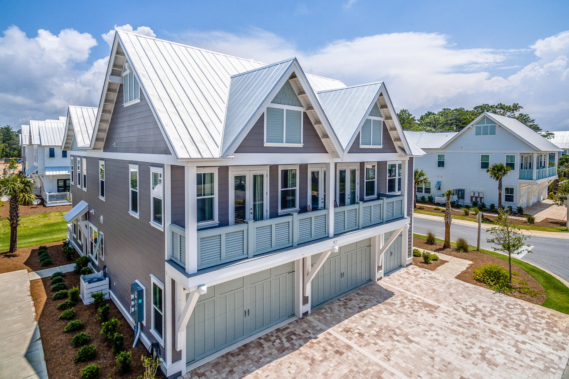 10 York Ln Inlet Beach, Unit C289 Inlet Beach, FL 32461 - Photo 25 of 32 a view of a house with wooden stairs