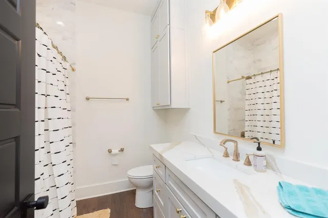 a view of a patio with swimming pool table and chairs