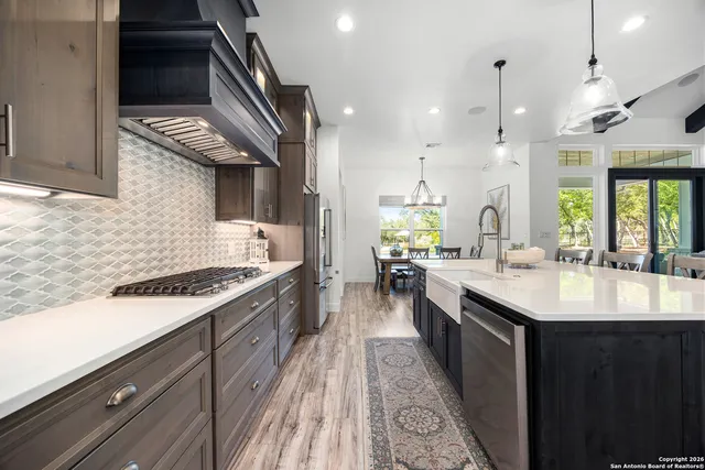 a room with furniture and a book shelf
