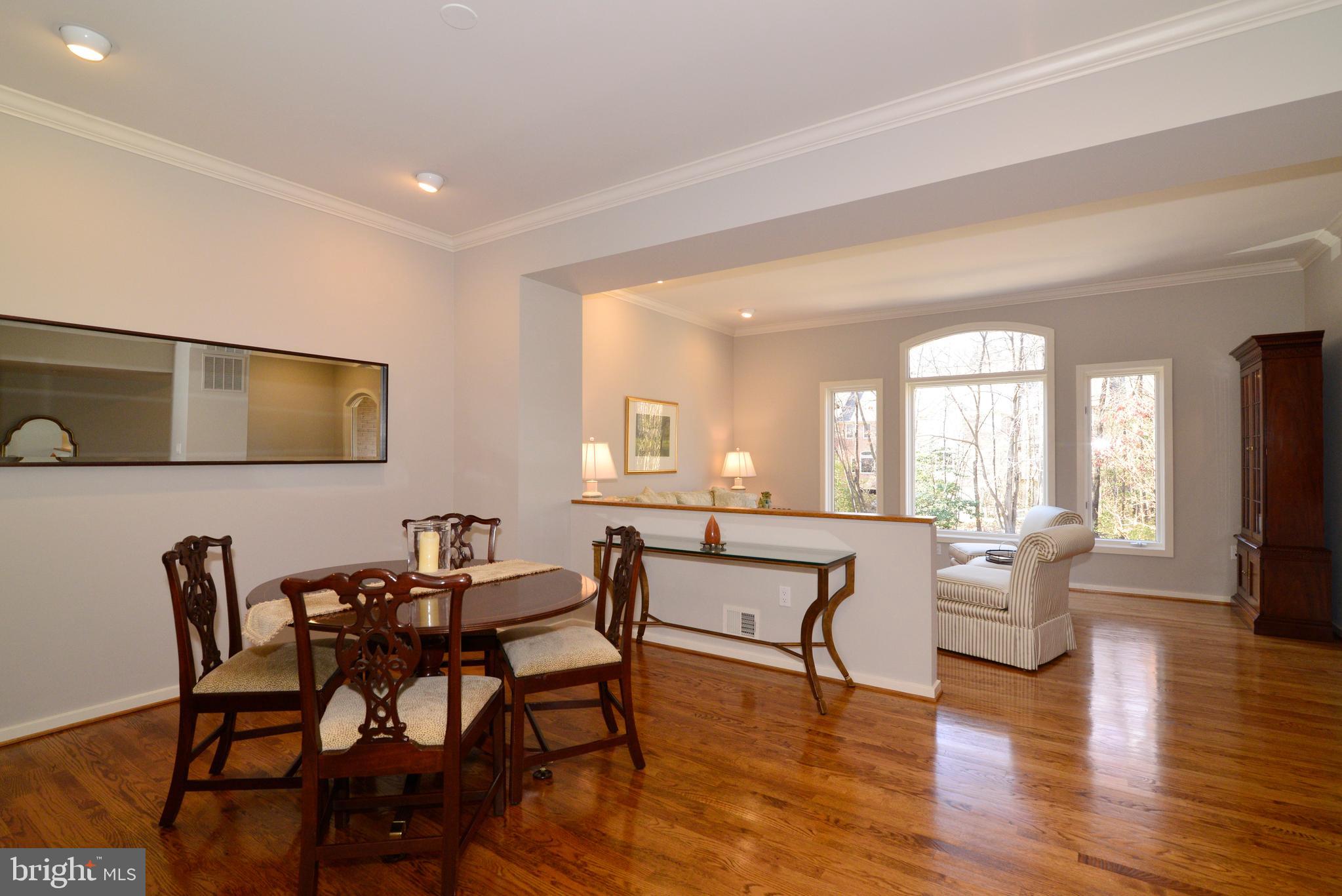 11520 Hemingway Drive Reston, VA 20194 - Photo 3 of 69 Open layout connects the dining & the living rooms