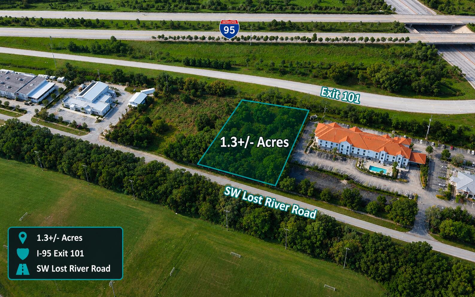 8000 Southwest Lost River Road Stuart, FL 34997 - Photo 2 of 4 Aerial 2