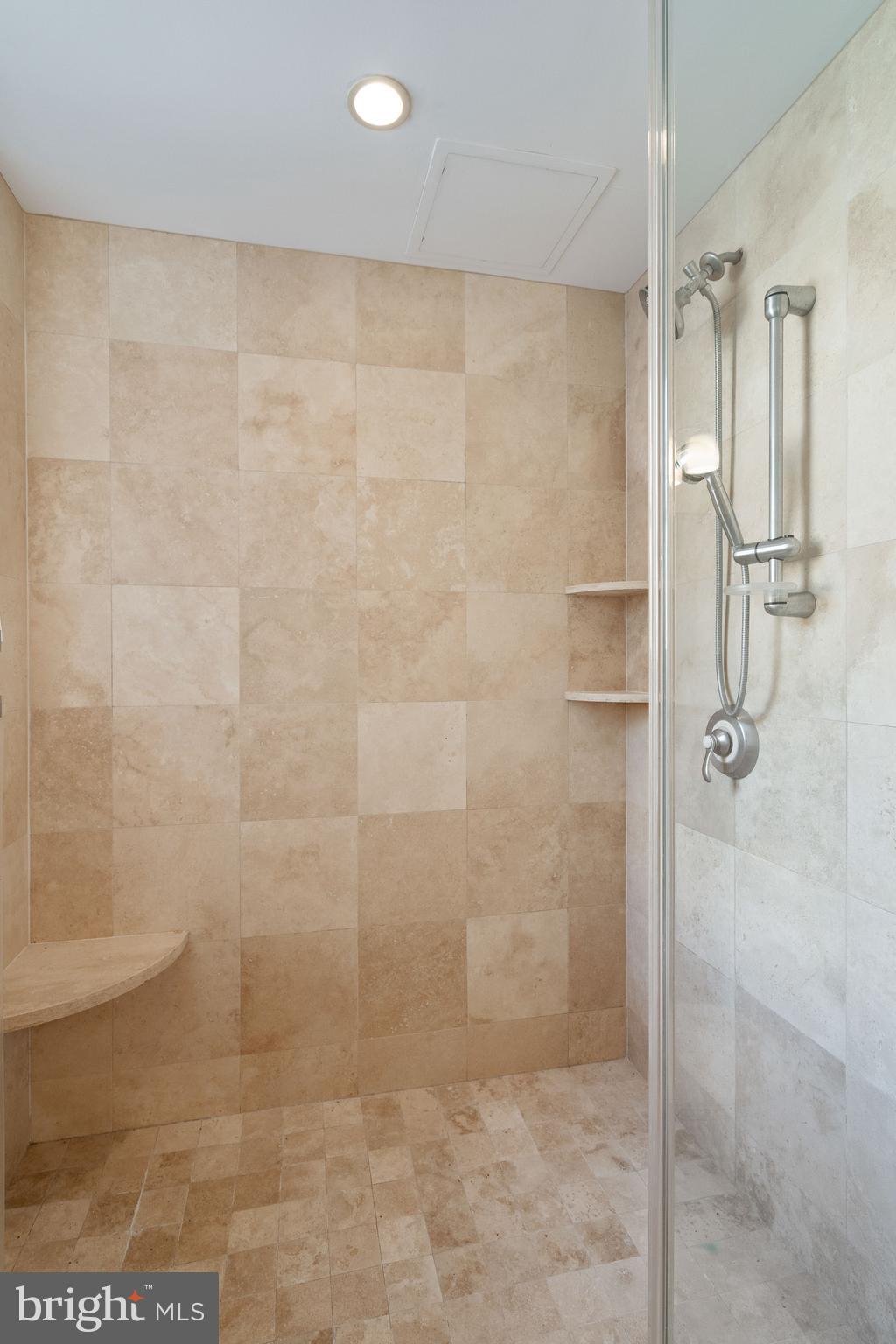 1701 Locust Street, Unit 1417 Philadelphia, PA 19103 - Photo 15 of 29 a bathroom with a shower