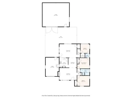 a picture of a bench in front of a door