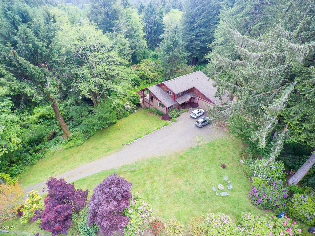 847 Hamer Road Siletz, OR 97380 - Photo 75 of 79 Aerial of house