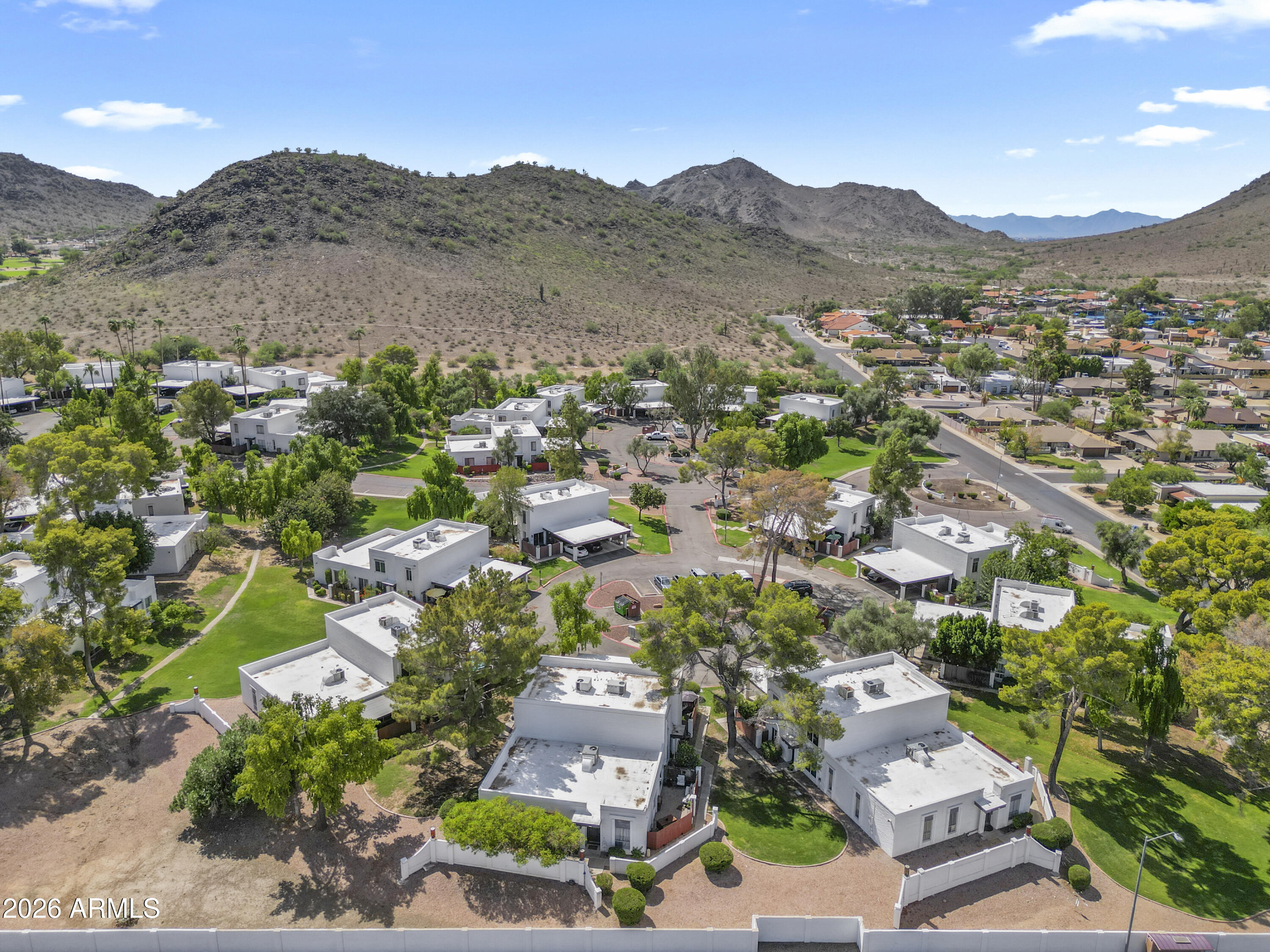 13230 North 3rd Way Phoenix, AZ 85022 - Photo 1 of 22 an aerial view of residential houses and outdoor space