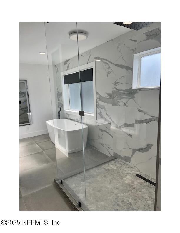 Updated primary bathroom