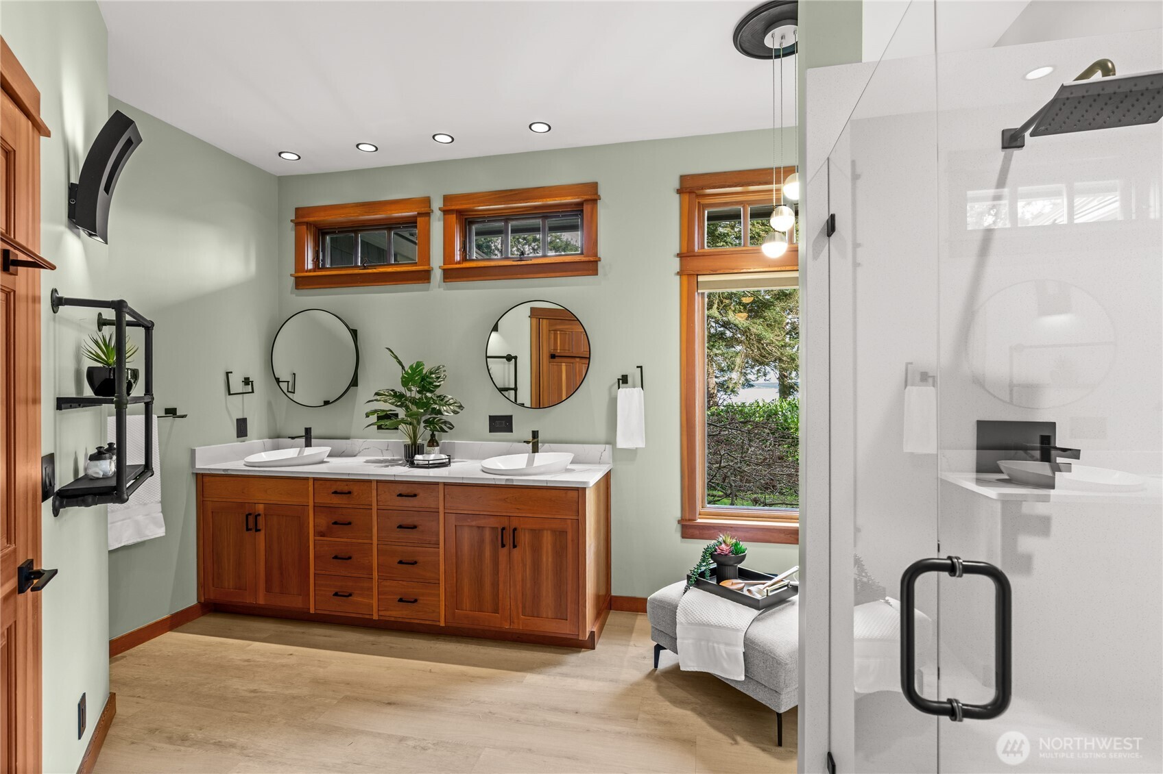 33244 Eglon Road Northeast Kingston, WA 98346 - Photo 15 of 40 a kitchen with stainless steel appliances granite countertop a stove and a sink