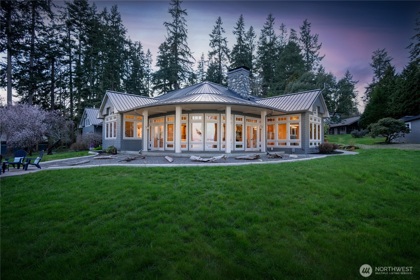 33244 Eglon Road Northeast Kingston, WA 98346 - Photo 34 of 40 a front view of house with yard and green space
