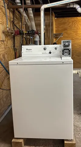 a view of washer and dryer