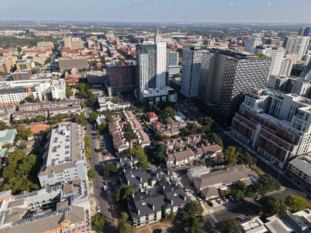 807 West 25th Street, Unit 207 Austin, TX 78705 - Photo 23 of 25 an aerial view of multiple house