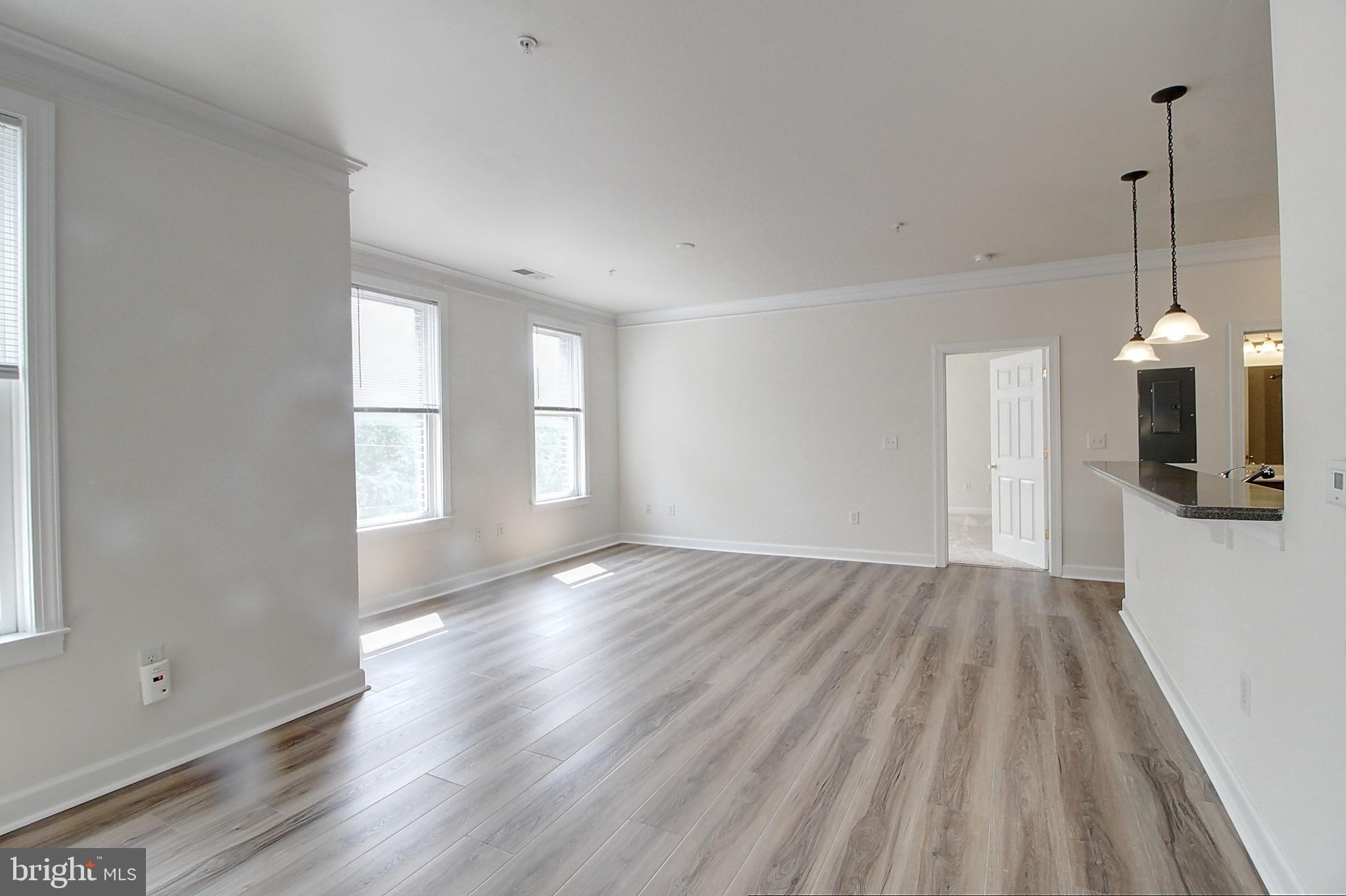 35 East All Saints Street, Unit 321 Frederick, MD 21701 - Photo 7 of 17 a view of empty room with wooden floor and fan