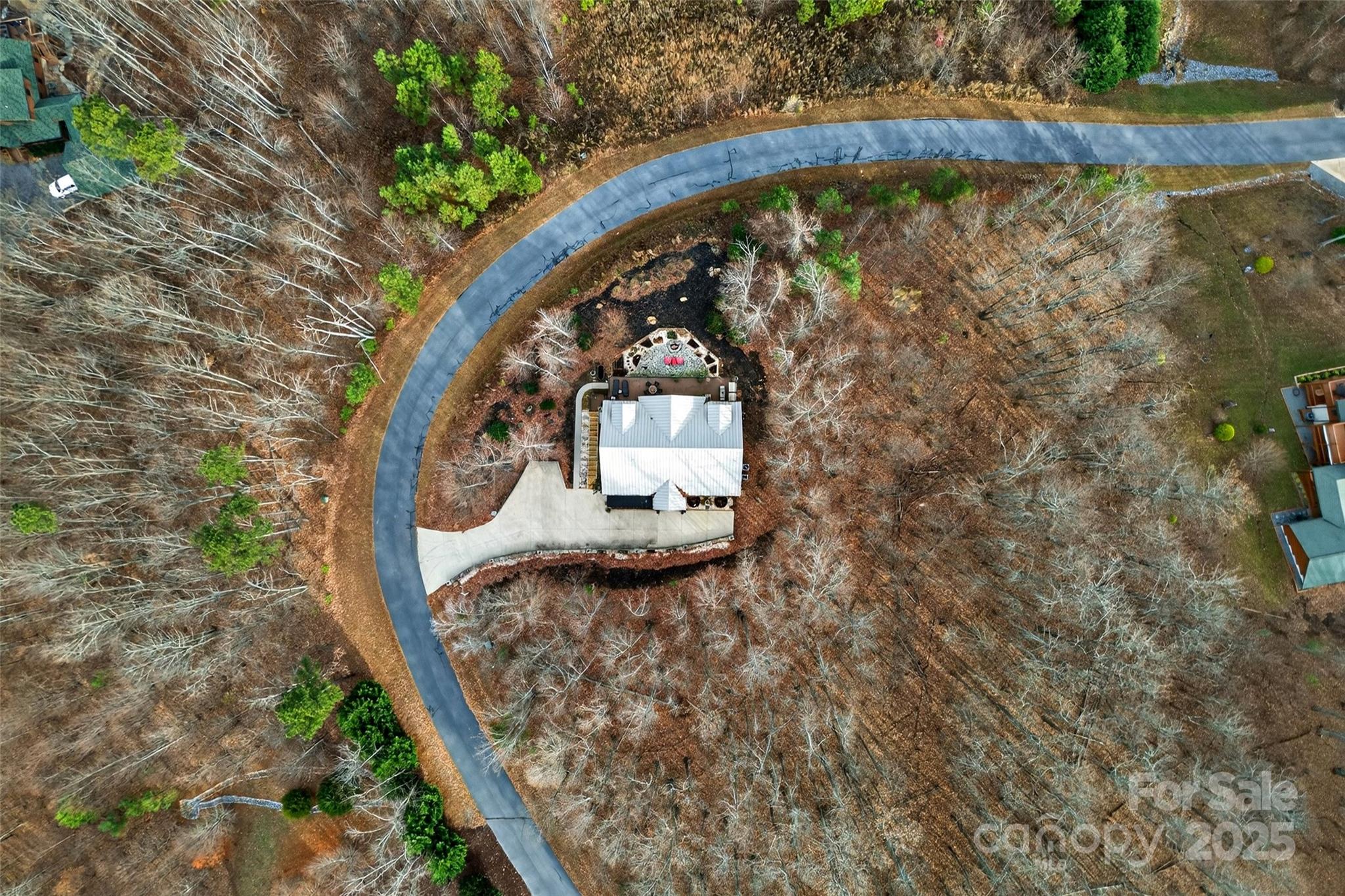 242 Lakeview Trail Nebo, NC 28761 - Photo 45 of 46 a view of a yard with a tree