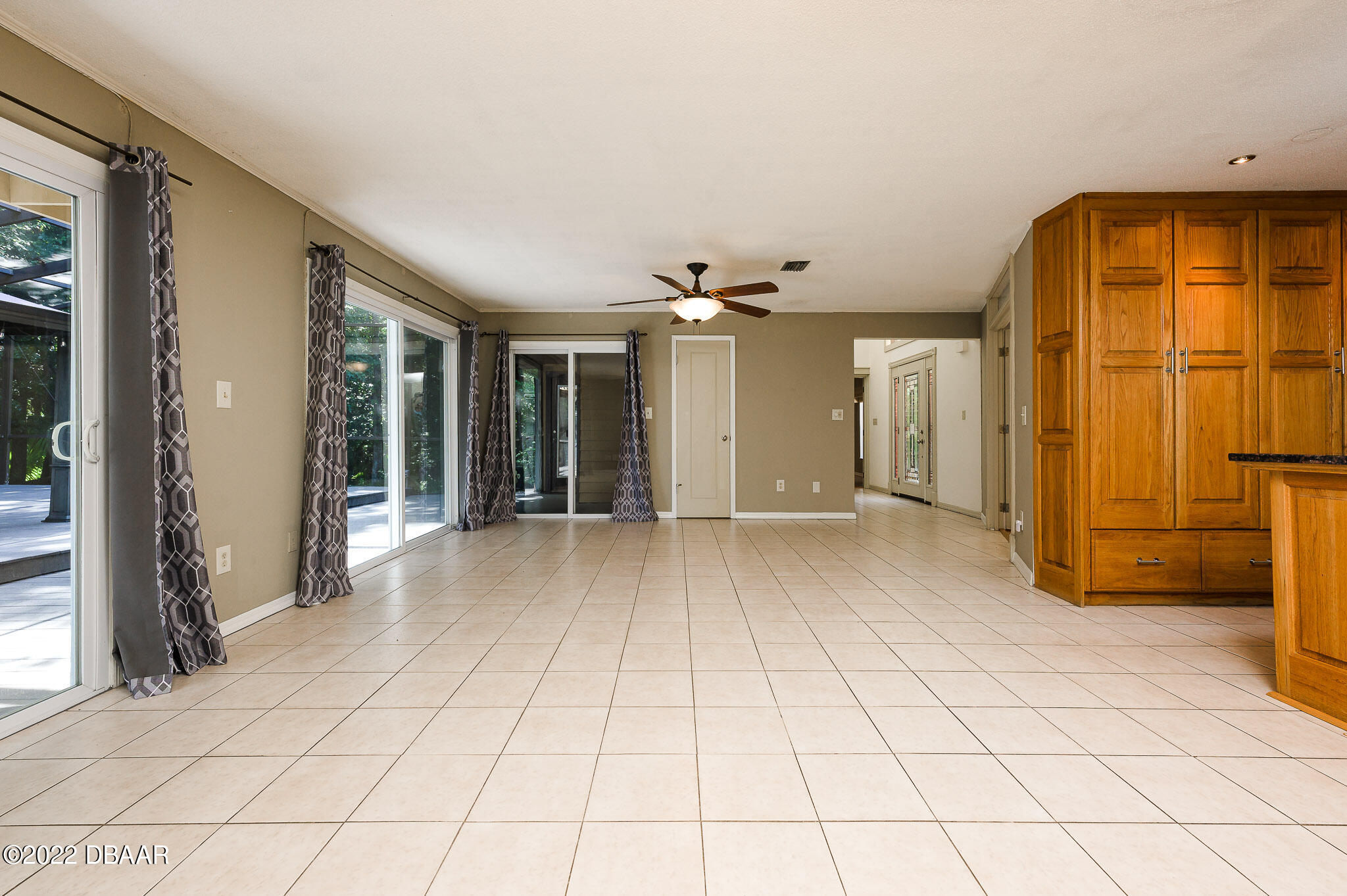 35 Pebble Beach Drive Ormond Beach, FL 32174 - Photo 11 of 45 a view of a hallway with wooden floor