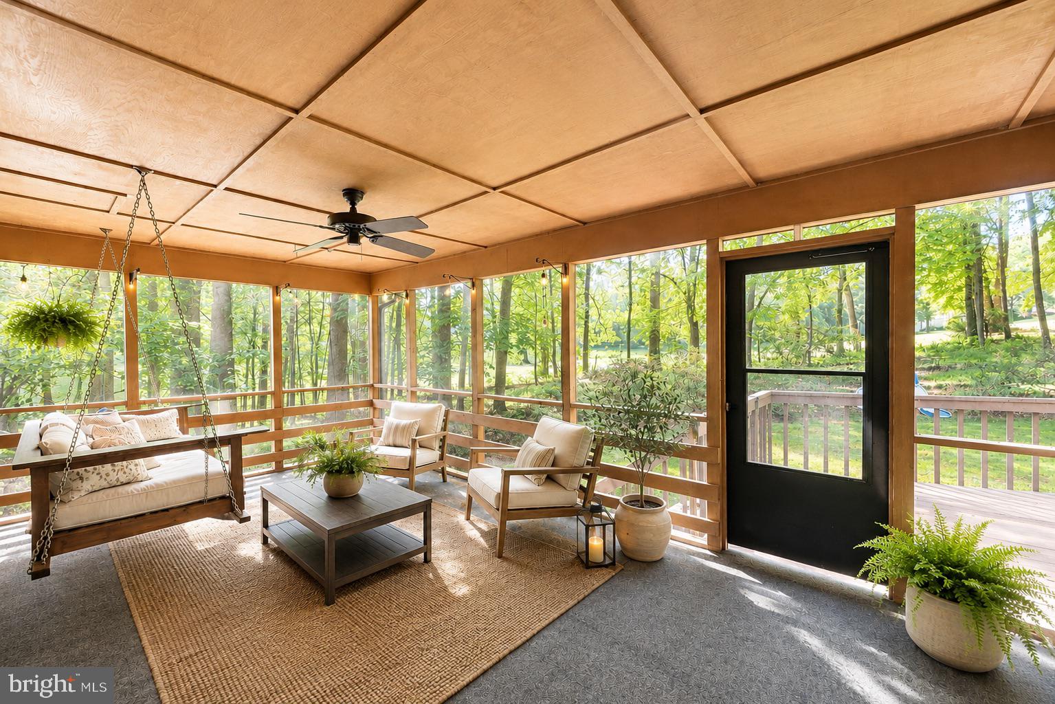 203 Birchside Circle Locust Grove, VA 22508 - Photo 16 of 27 Serene screened porch with nature views.