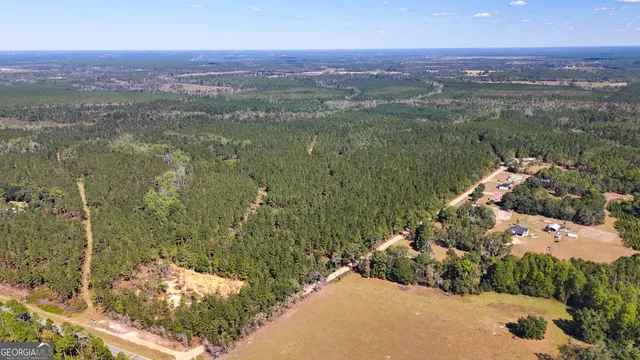 a view of a city with an ocean