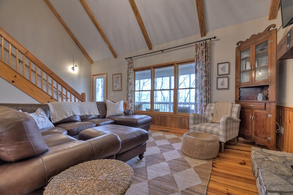 169 Pine Ridge Road Ellijay, GA 30536 - Photo 13 of 37 Living Room Facing view