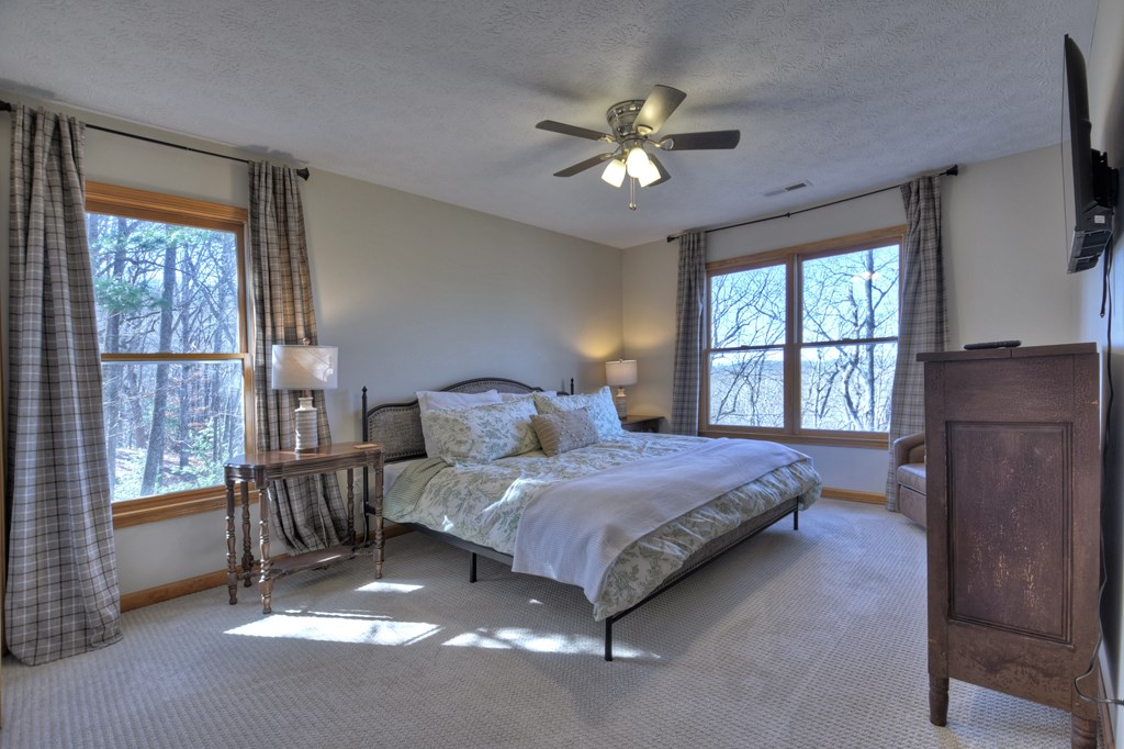 169 Pine Ridge Road Ellijay, GA 30536 - Photo 20 of 37 Upper Bedroom faces view