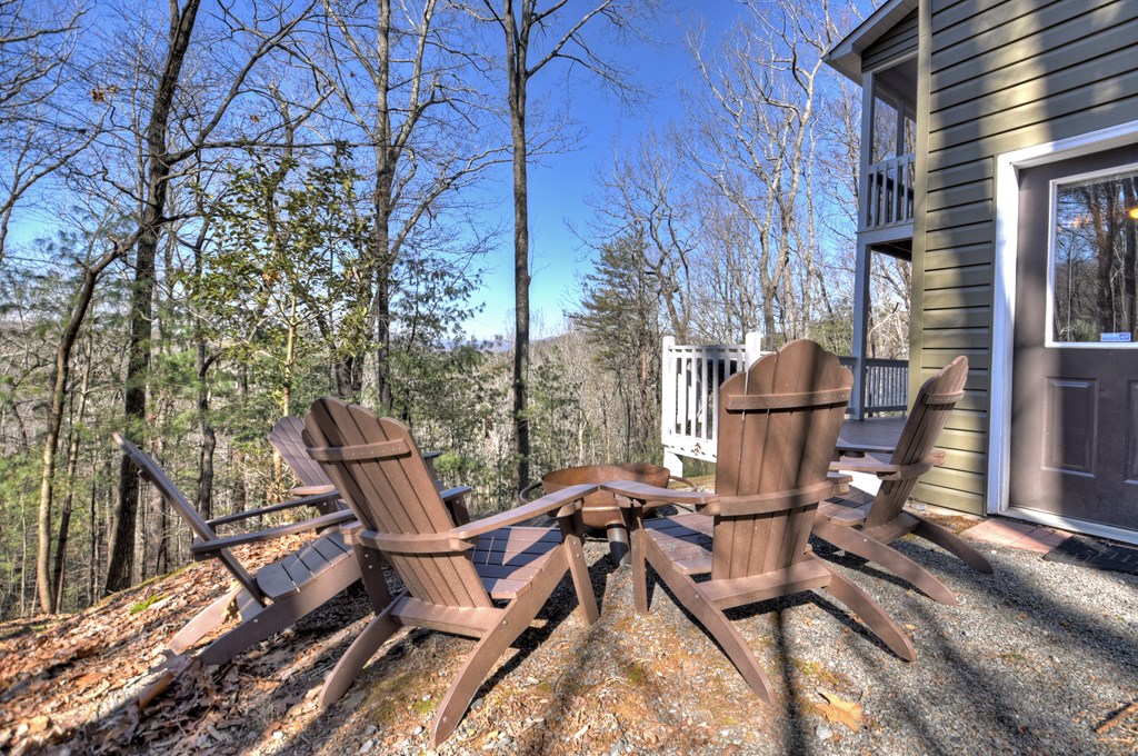 169 Pine Ridge Road Ellijay, GA 30536 - Photo 25 of 37 Terrace level Firepit