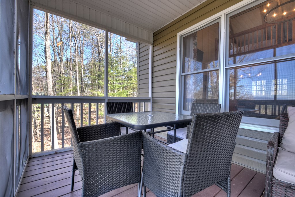 169 Pine Ridge Road Ellijay, GA 30536 - Photo 30 of 37 Main Level Screen Porch