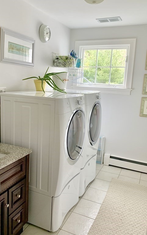 39 Vine Brook Road Medfield, MA 02052 - Photo 34 of 42 a utility room with dryer and washer