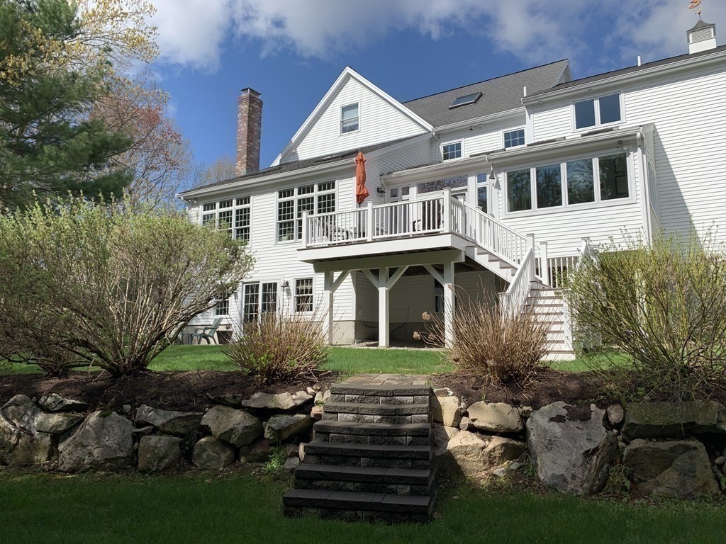 39 Vine Brook Road Medfield, MA 02052 - Photo 37 of 42 a aerial view of a house with a yard