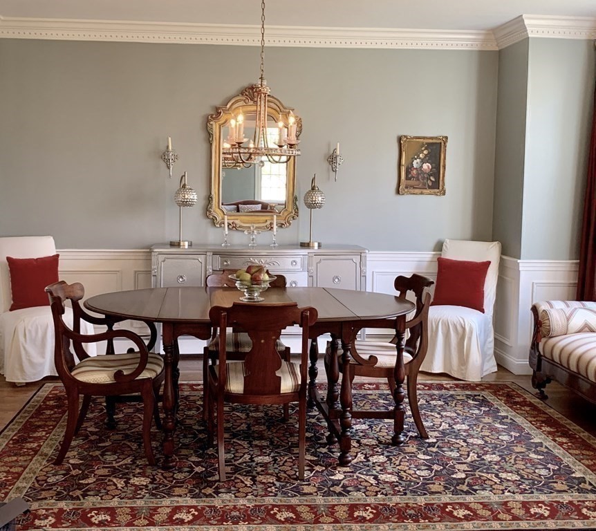 39 Vine Brook Road Medfield, MA 02052 - Photo 9 of 42 a view of a dining room with furniture