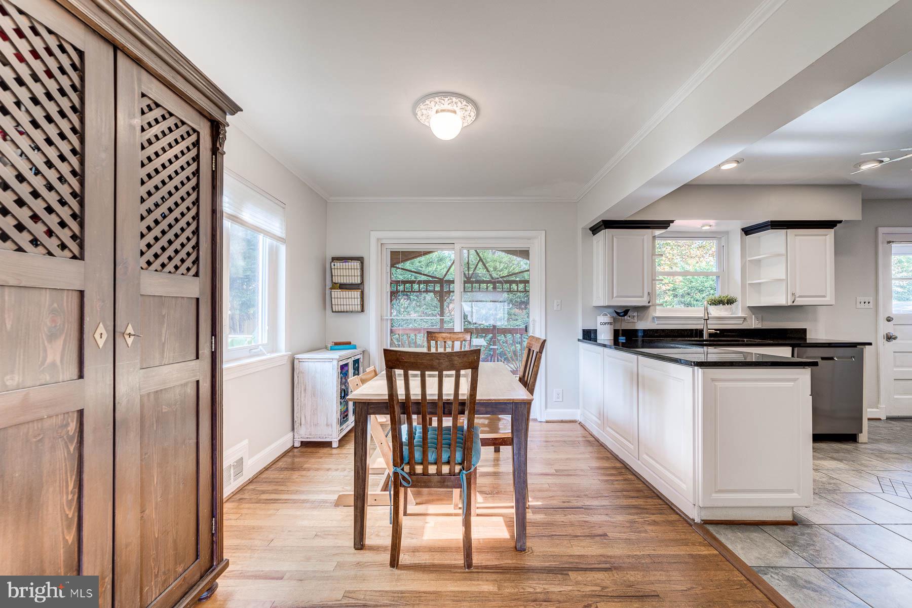 5902 Frederick Street Springfield, VA 22150 - Photo 9 of 46 Dining Space Off Kitchen