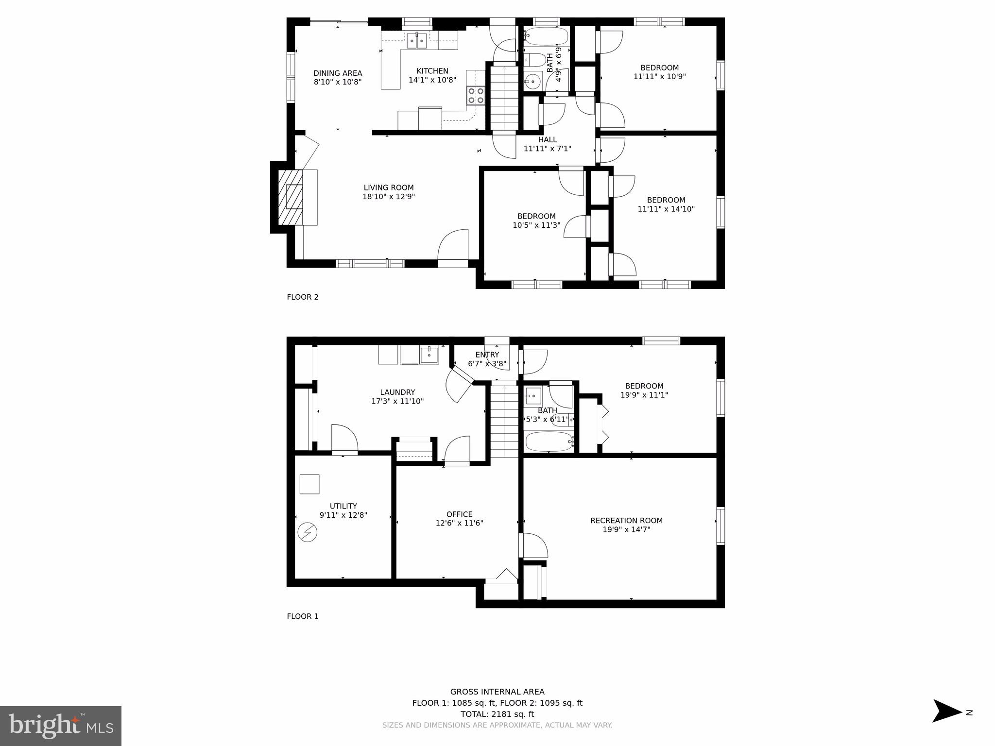 5902 Frederick Street Springfield, VA 22150 - Photo 44 of 46 Whole Home Floor Plan