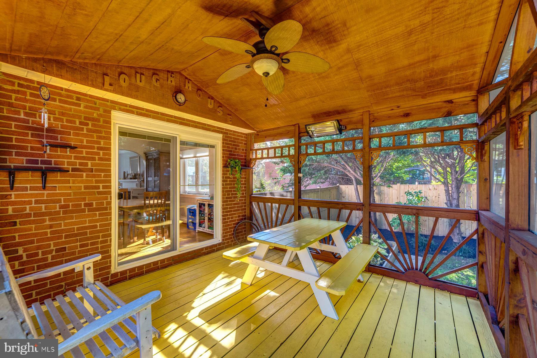 5902 Frederick Street Springfield, VA 22150 - Photo 36 of 46 Sunny Screened Porch