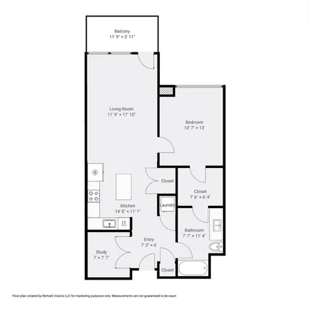 a picture of a floor plan