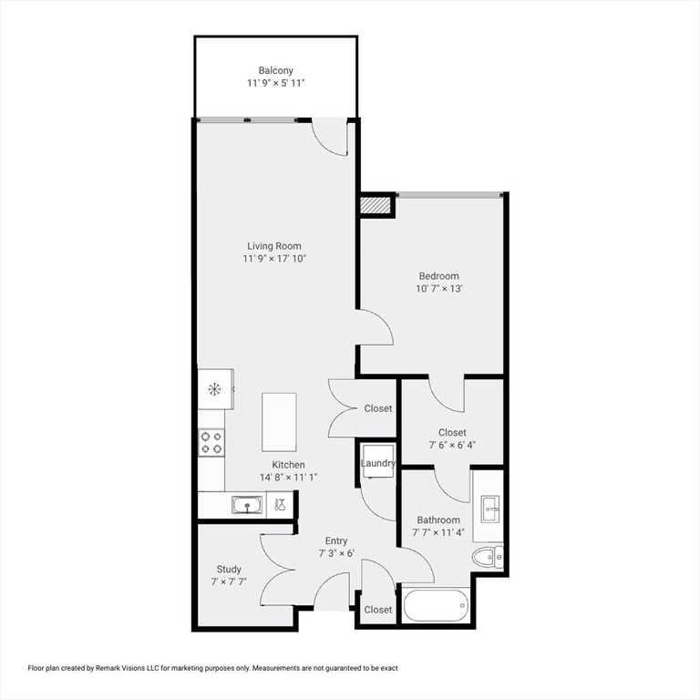 45 West 3rd Street, Unit 406 Boston, MA 02127 - Photo 14 of 14 a picture of a floor plan