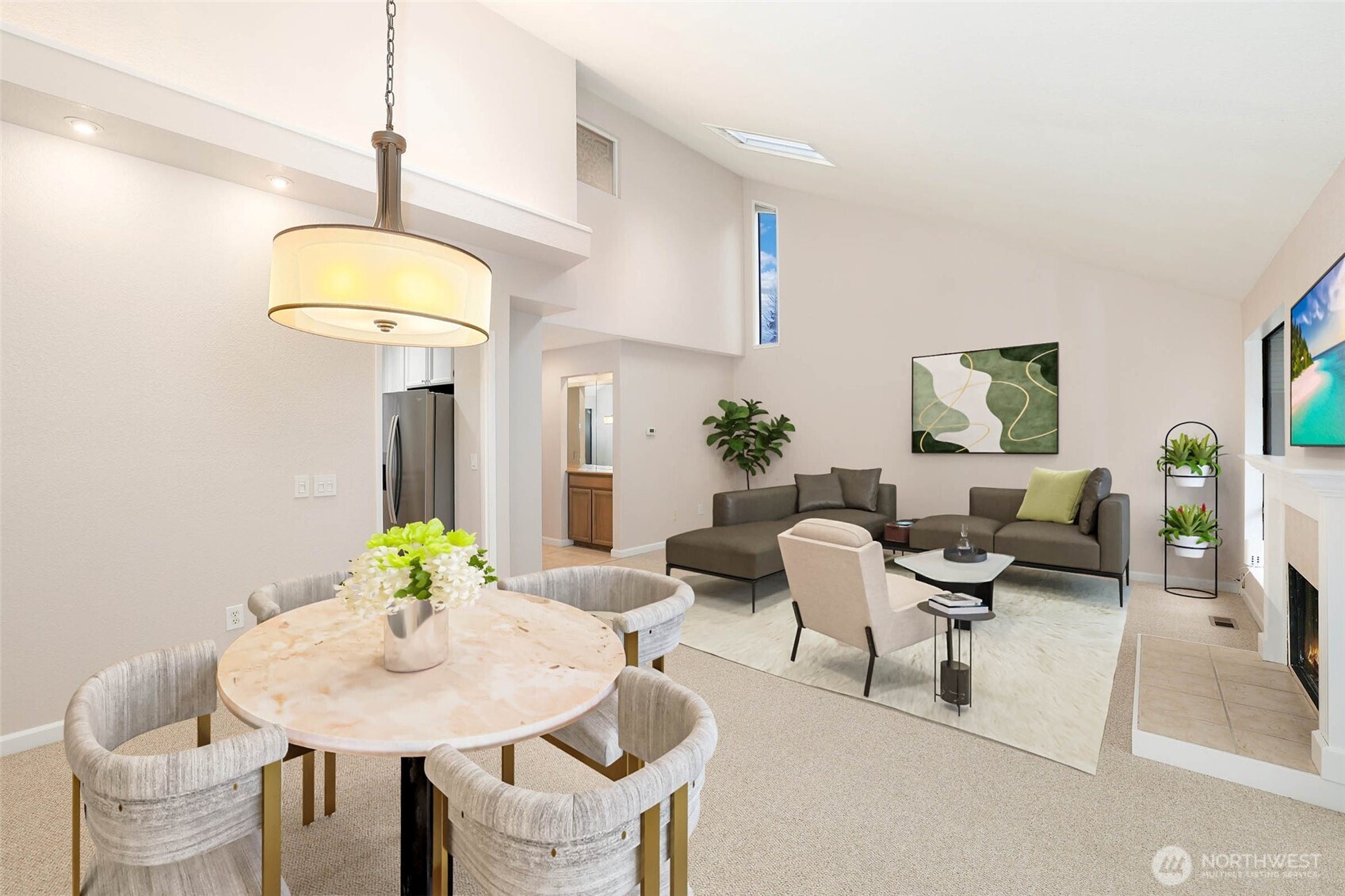 2940 Kennewick Place Northeast Renton, WA 98056 - Photo 6 of 37 a living room with furniture and a table